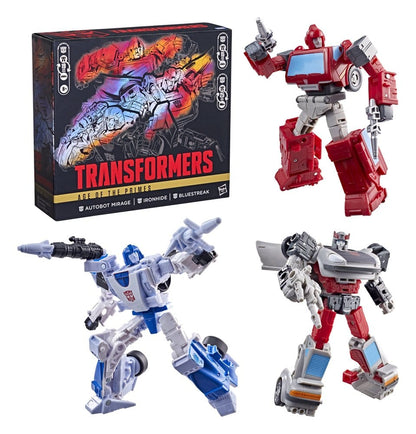Transformers Age of the Primes Action Figure 3-Pack Autobot Mirage & Bluestreak & Ironhide