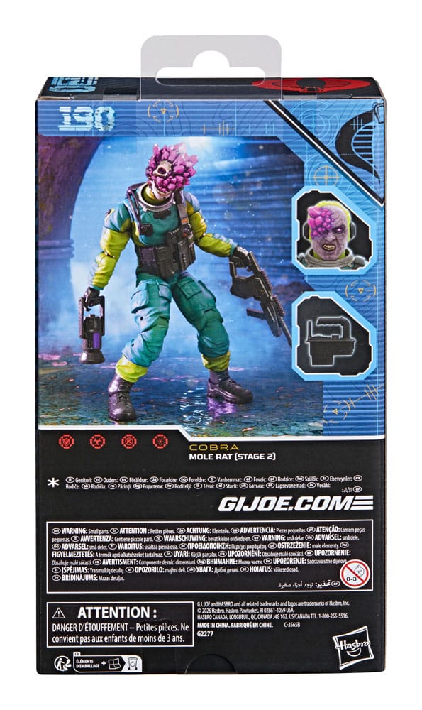 G.I. Joe Classified Series Action Figure Mole Rat (Stage 2) 15 cm