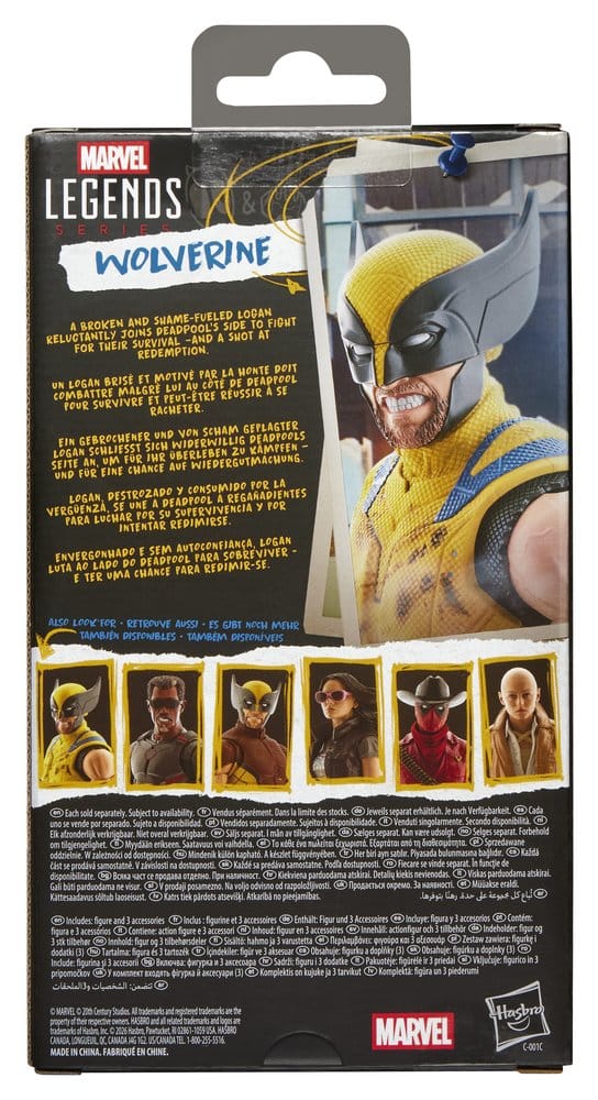Deadpool & Wolverine Marvel Legends Action Figure Wolverine 15 cm