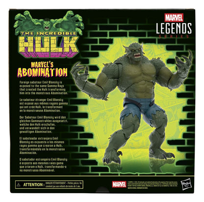 The Incredible Hulk Marvel Legends Action Figure Marvel's Abomination 15 cm