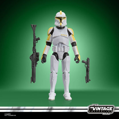 Star Wars Episode II Vintage Collection Action Figure Clone Trooper Commander 10 cm