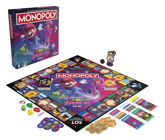 The Super Mario Galaxy Movie Monopoly Board Game *German Version*