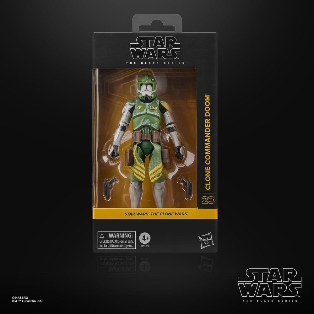 Star Wars: The Clone Wars Black Series Action Figure Clone Commander Doom 15 cm