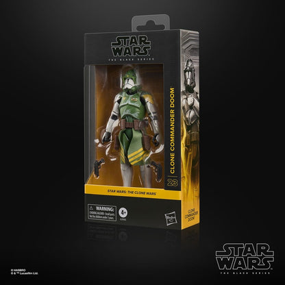 Star Wars: The Clone Wars Black Series Action Figure Clone Commander Doom 15 cm