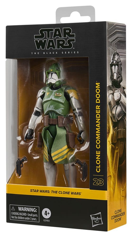 Star Wars: The Clone Wars Black Series Action Figure Clone Commander Doom 15 cm