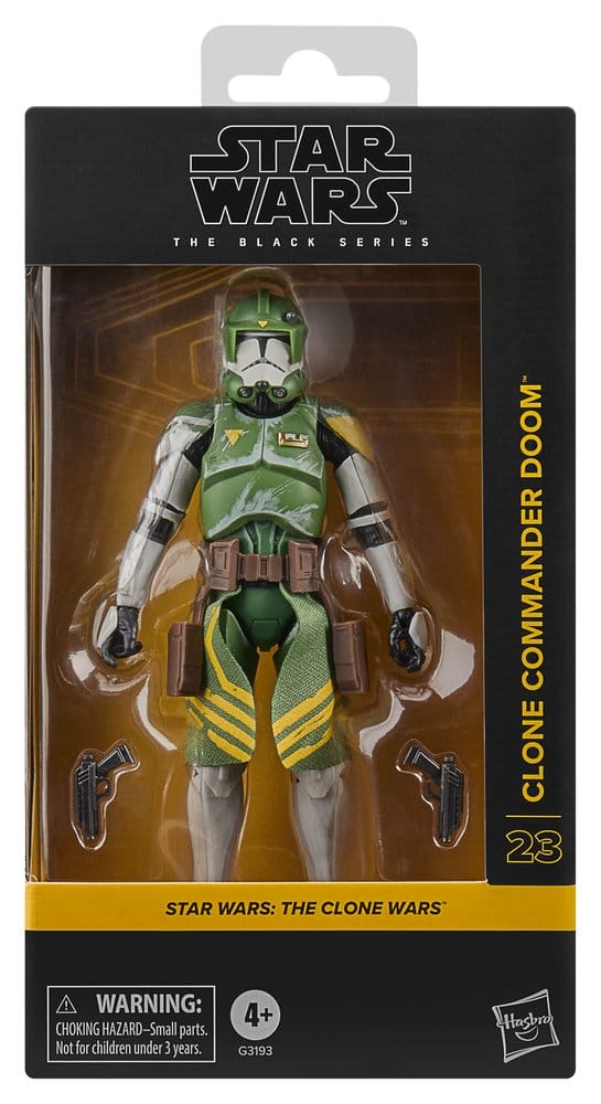 Star Wars: The Clone Wars Black Series Action Figure Clone Commander Doom 15 cm