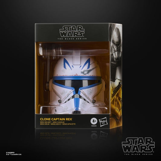Star Wars: The Clone Wars Black Series Mini Helmet Clone Captain Rex 15 cm