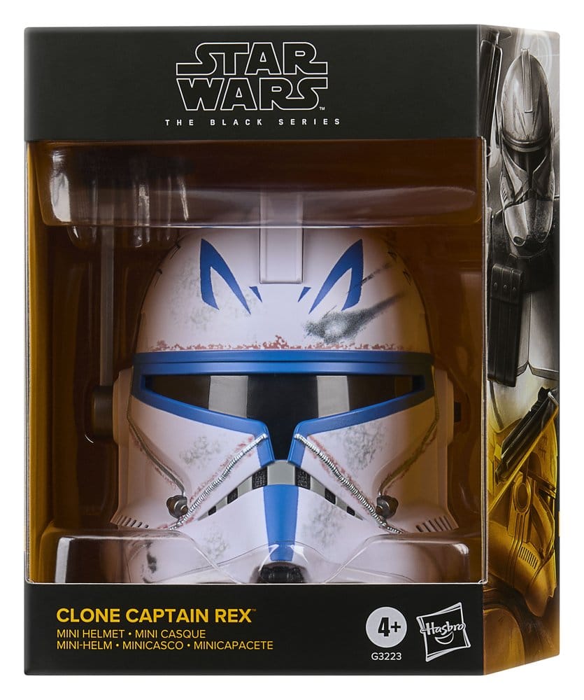 Star Wars: The Clone Wars Black Series Mini Helmet Clone Captain Rex 15 cm