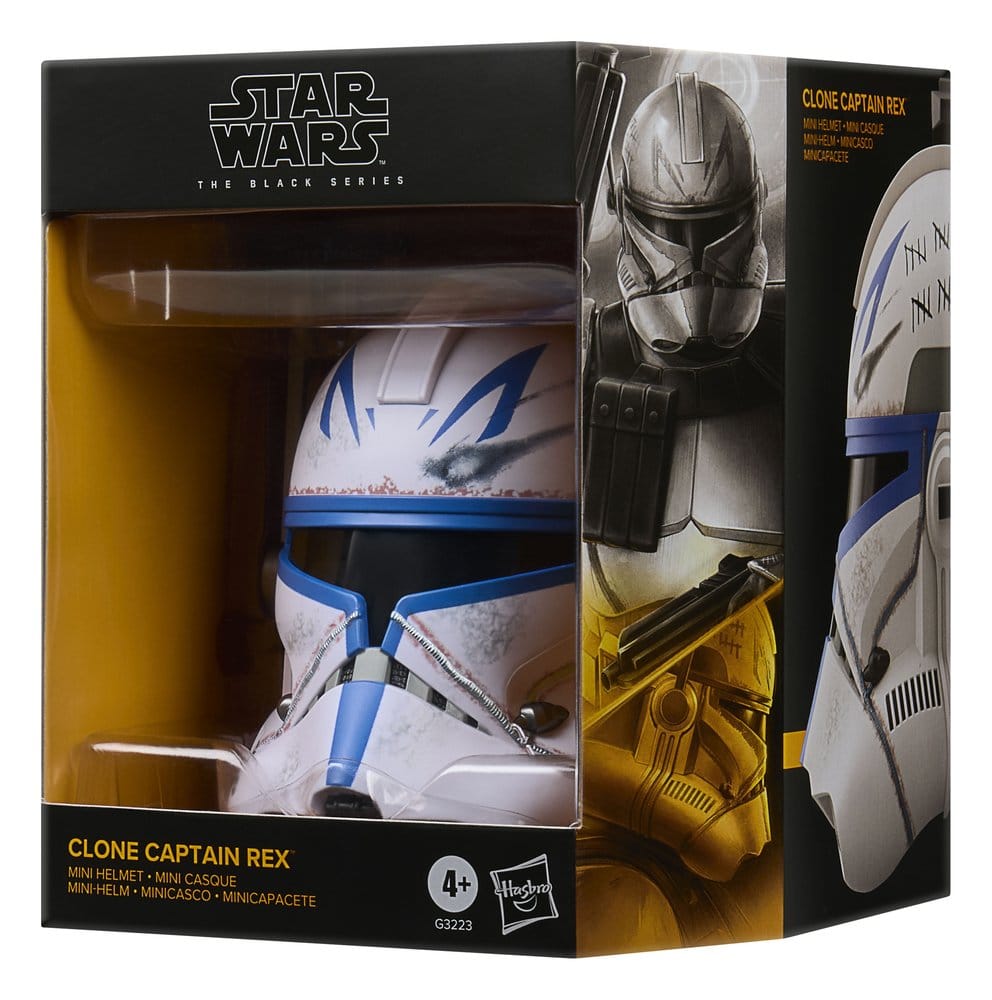 Star Wars: The Clone Wars Black Series Mini Helmet Clone Captain Rex 15 cm
