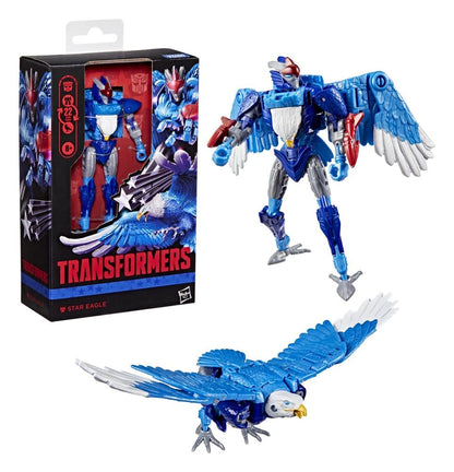 Transformers Deluxe Class Action Figure Star Eagle 11 cm