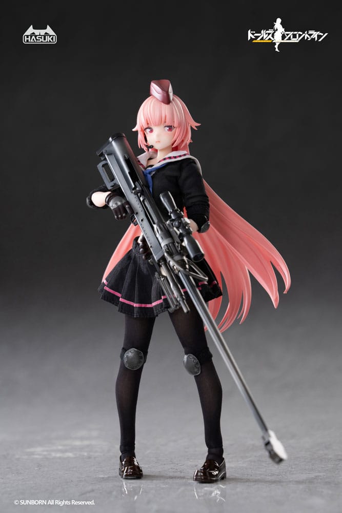 Girls´ Frontline Pocket Art Action Action Figure 1/12 PA011 NTW-20 16 cm