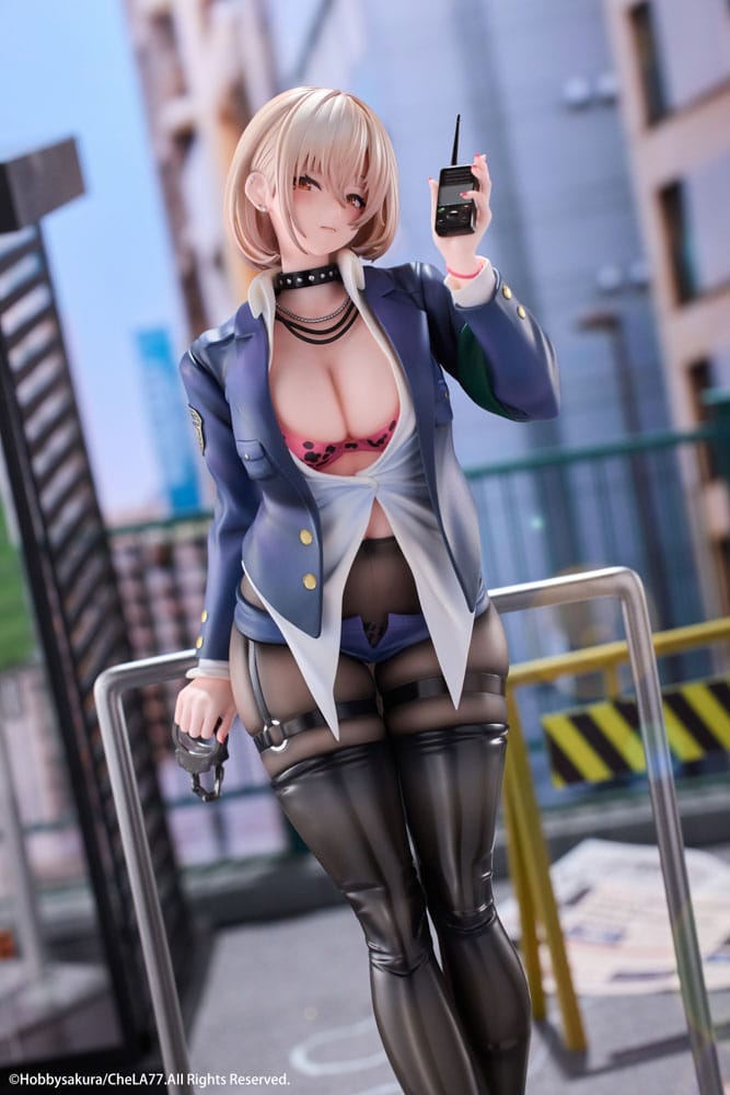 Original IllustrationPVC Statue 1/6 Naughty Police Woman Illustration by CheLA77 27 cm Statues