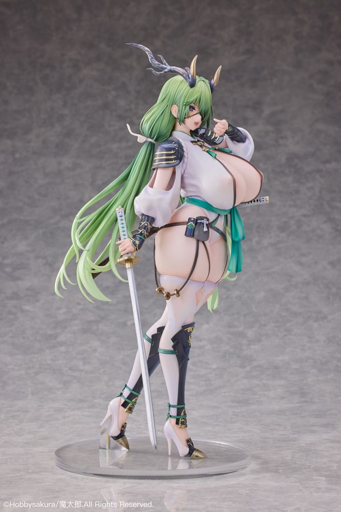 Original Character PVC Statue 1/6 Dokuganryu-chan Illustrated by Mataro Deluxe Edition 30 cm Statues