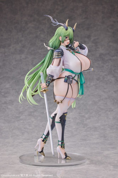 Original Character PVC Statue 1/6 Dokuganryu-chan Illustrated by Mataro Deluxe Edition 30 cm Statues