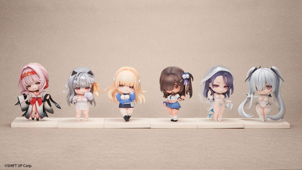 Goddess of Victory: Nikke SAC Series Mini Figures 6-Pack Chibi Vol. 3 10 cm