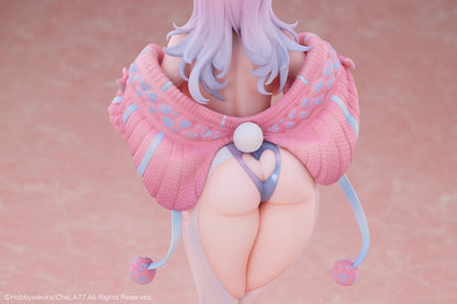 Original Character PVC Statue 1/6 Knit Bunny Girl illustration by CheLA77 30 cm