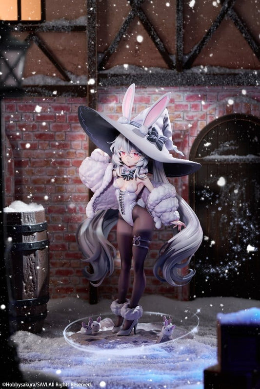 Original Character PVC Figure 1/6 Moon Witch Police Marshmallow illustration by SAVI 34 cm