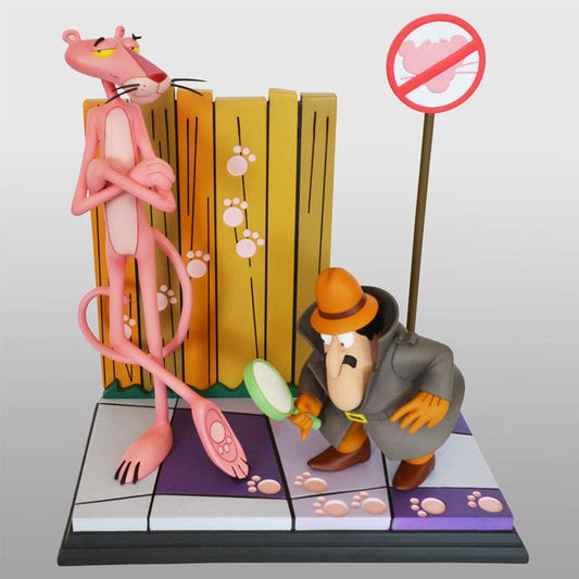 The Pink Panther Statue Pink Panther & The Inspector 41 cm Statues