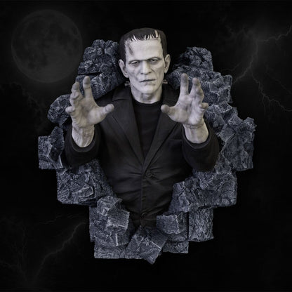 Frankenstein Wall Sculpture Classic Horror Edition Half Scale 48 cm