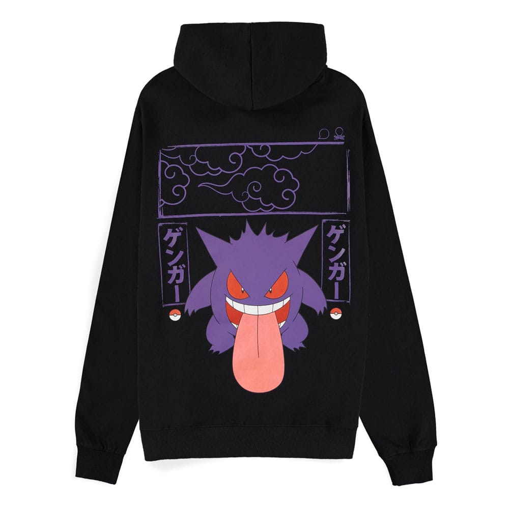 Pokémon Hooded Sweater Gengar Size M Sweaters