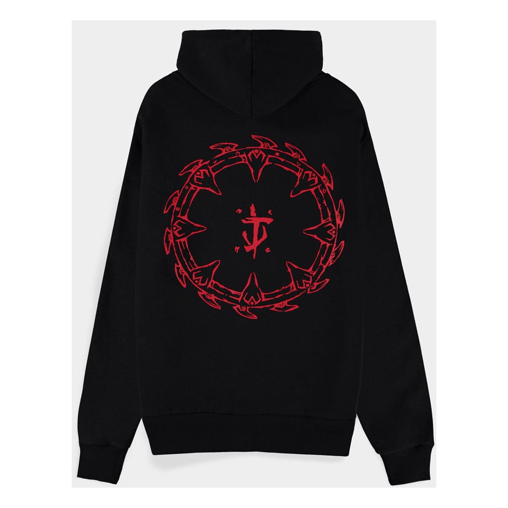 Doom Hoodie Doom Zipper Symbol