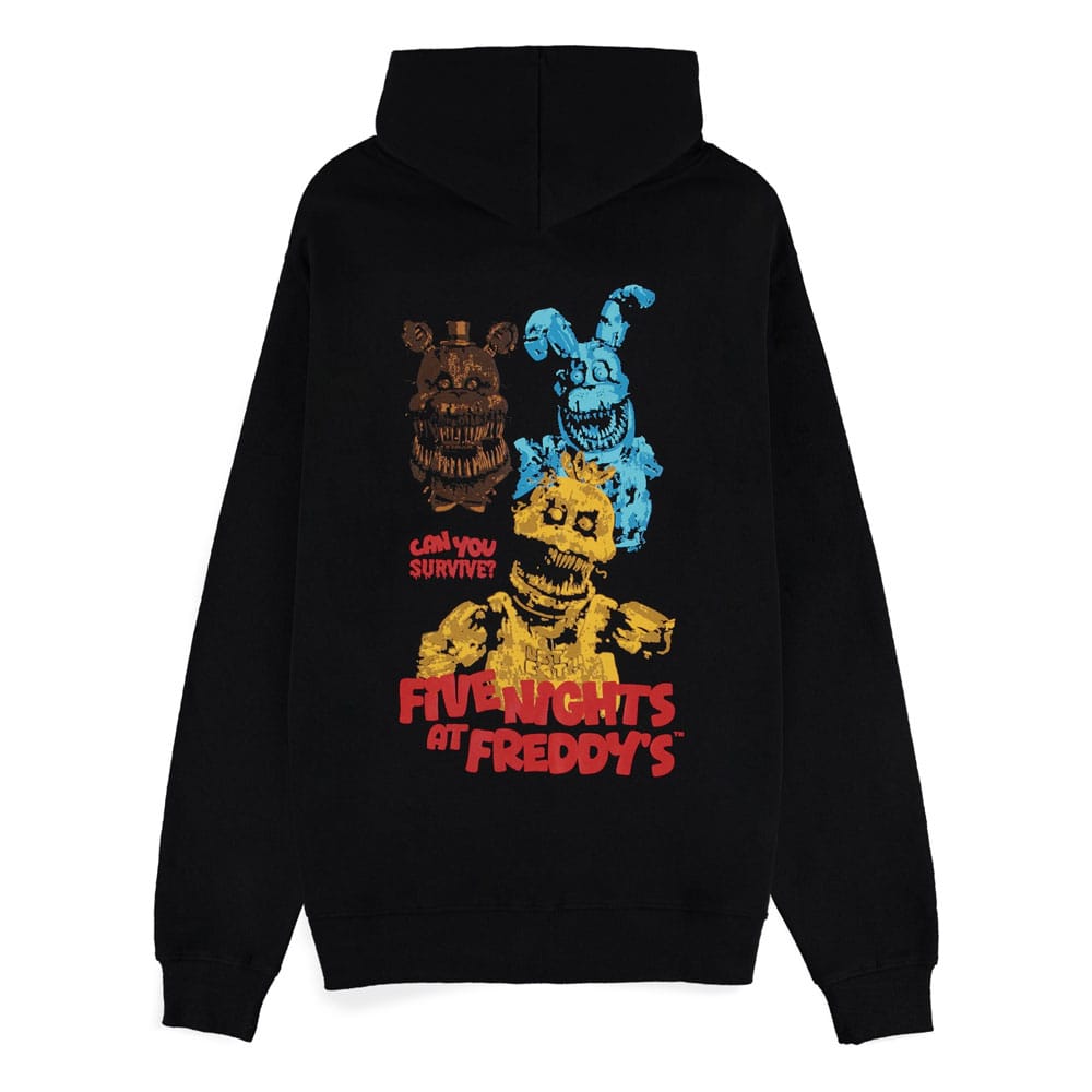 Five Nights at Freddy’s Zipper Hoodie Can You Survive Size S T-shirts