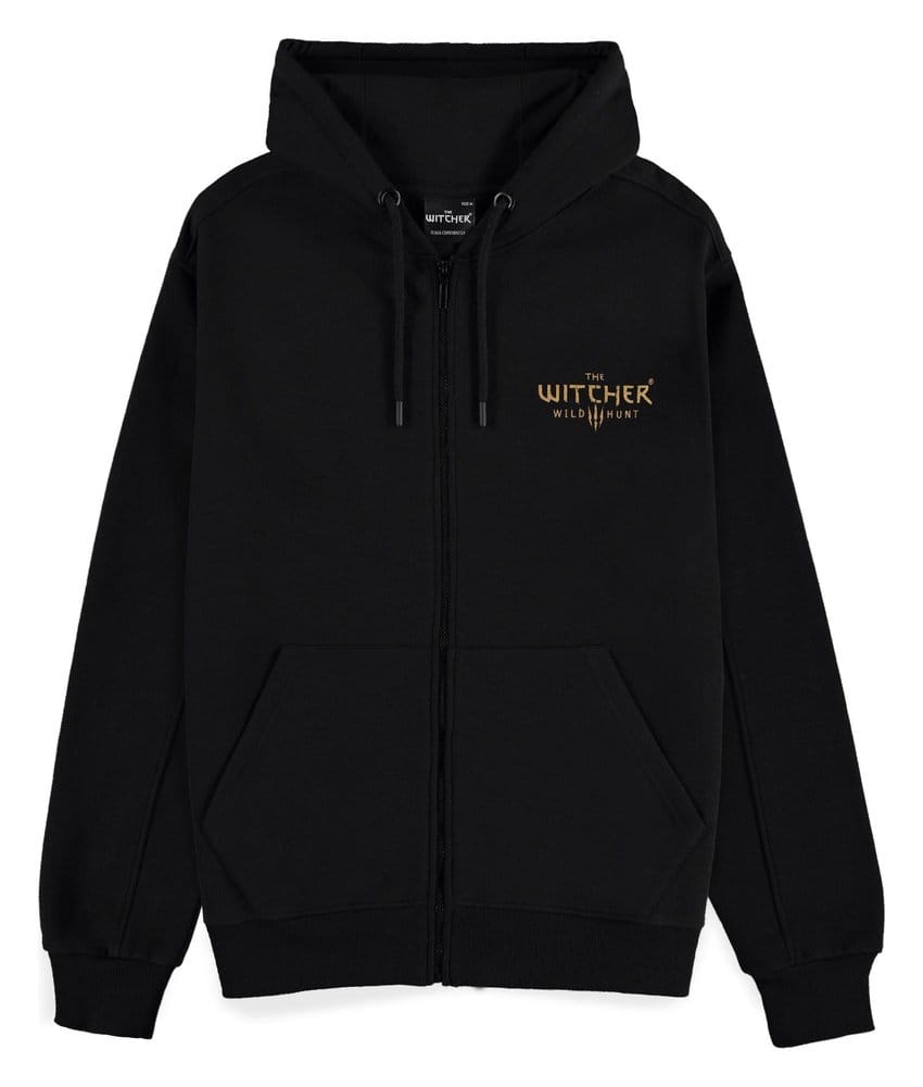 The Witcher Hooded Zip-Up Sweater The Wild Hunt L