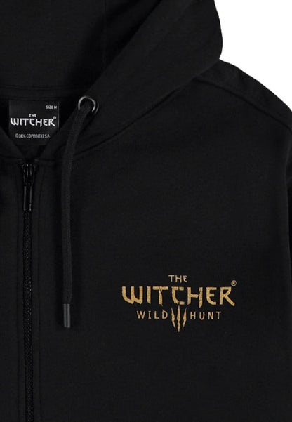 The Witcher Hooded Zip-Up Sweater The Wild Hunt S