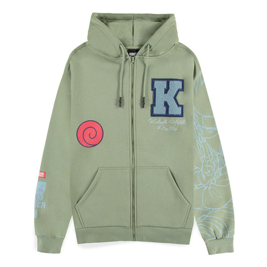 Naruto Zipper Hoodie Kakashi  Size M