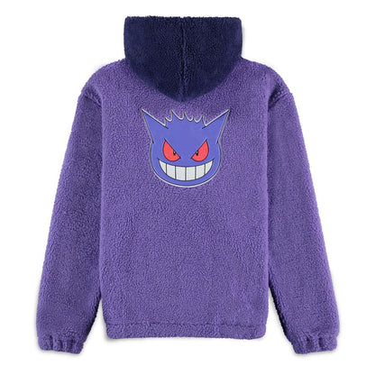 Pokémon Sherpa Hooded Sweater Gengar Size S