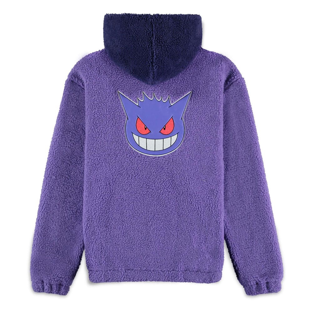 Pokémon Sherpa Hooded Sweater Gengar Size S