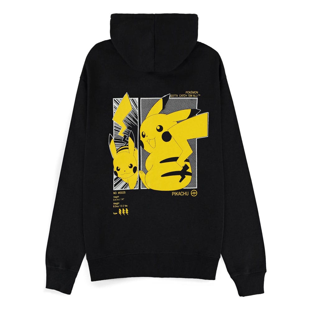 Pokémon Zipper Hoodie Gotta Catch ’em All Pikachu Size L T-shirts
