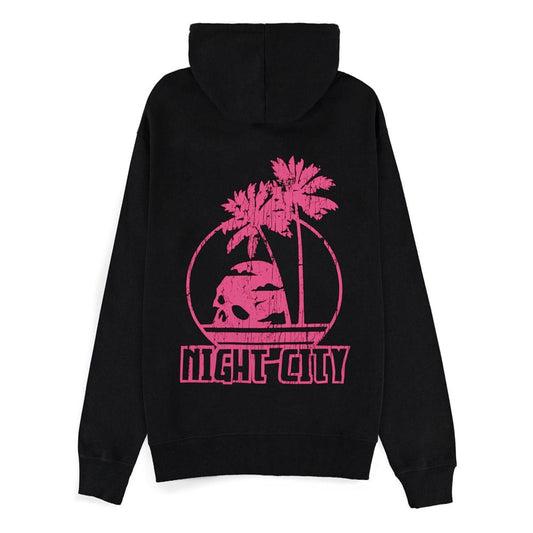 Cyberpunk 2077 Zipper Hoodie Night City Size XL