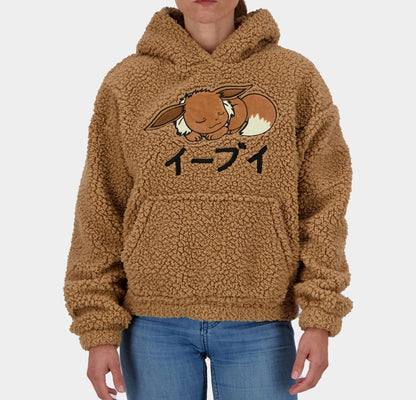 Pokémon Teddy Hooded Sweater Eevee Size XL