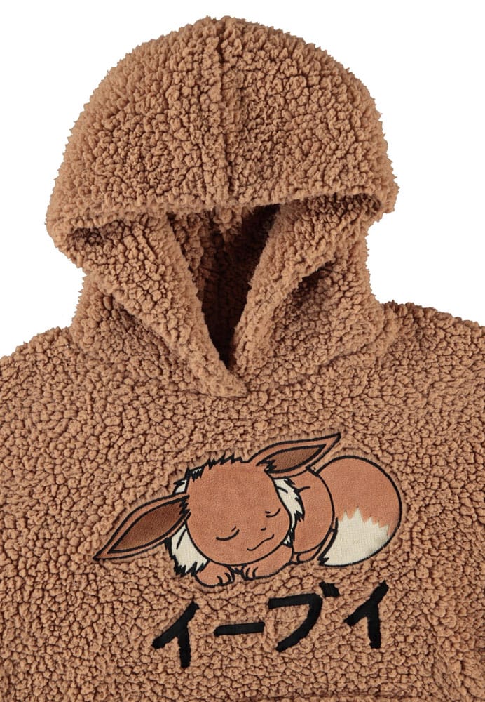 Pokémon Teddy Hooded Sweater Eevee Size L