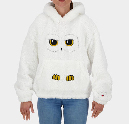 Harry Potter Teddy Hooded Sweater Hedwig Size XL
