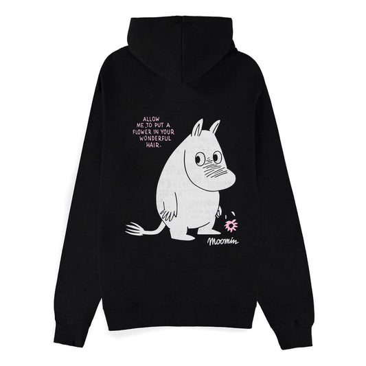 Moomins Zipper Hoodie Flower Size M T-shirts