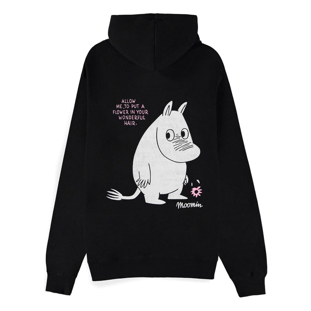 Moomins Zipper Hoodie Flower Size L