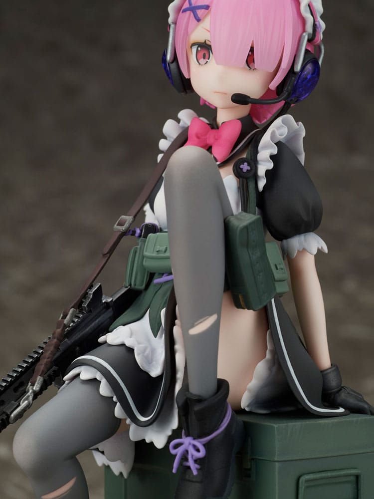 Re:Zero Starting Life in Another World PVC Statue 1/7 Ram Military Ver. 20 cm