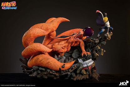 Naruto Shippuden Statue 1/8 Battle of Destiny Namikaze Minato vs Kurama 59 cm