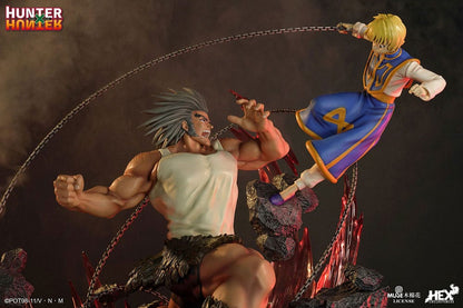 Hunter x Hunter Elite Dynamic Statue 1/6 Kurapika Vs Uvogin 61 cm Statues
