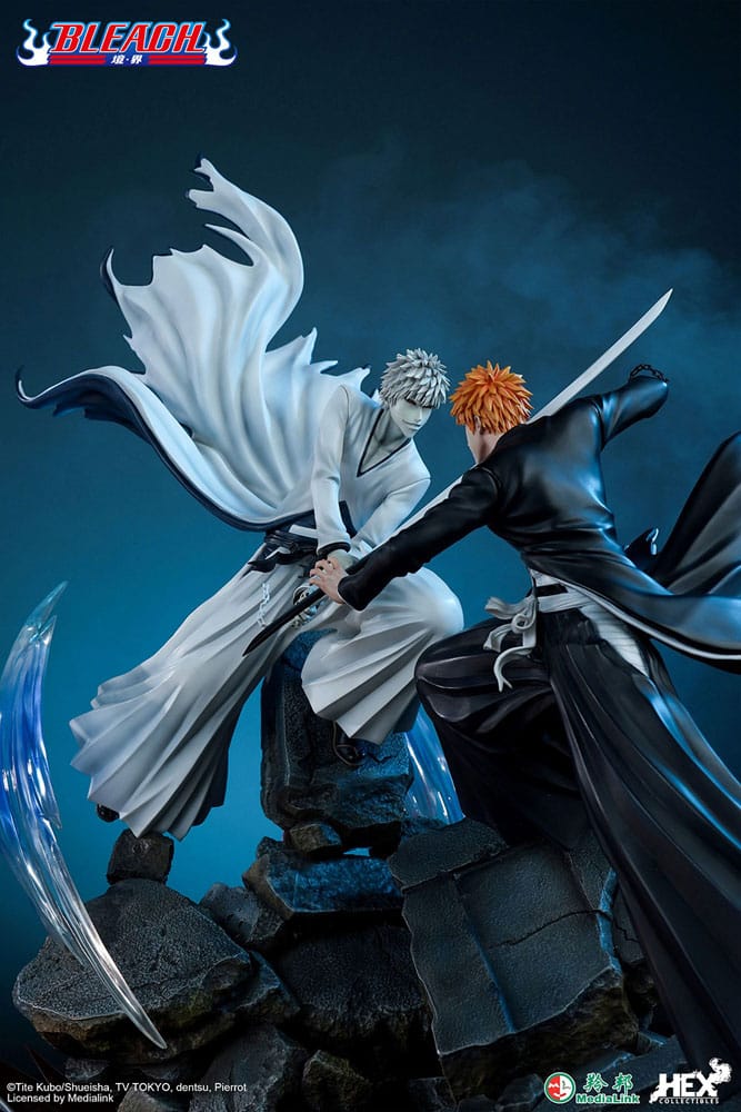 Bleach Elite Dynamic Statue 1/6 Ichigo Kurosaki vs Hollow Ichigo 56 cm Statues