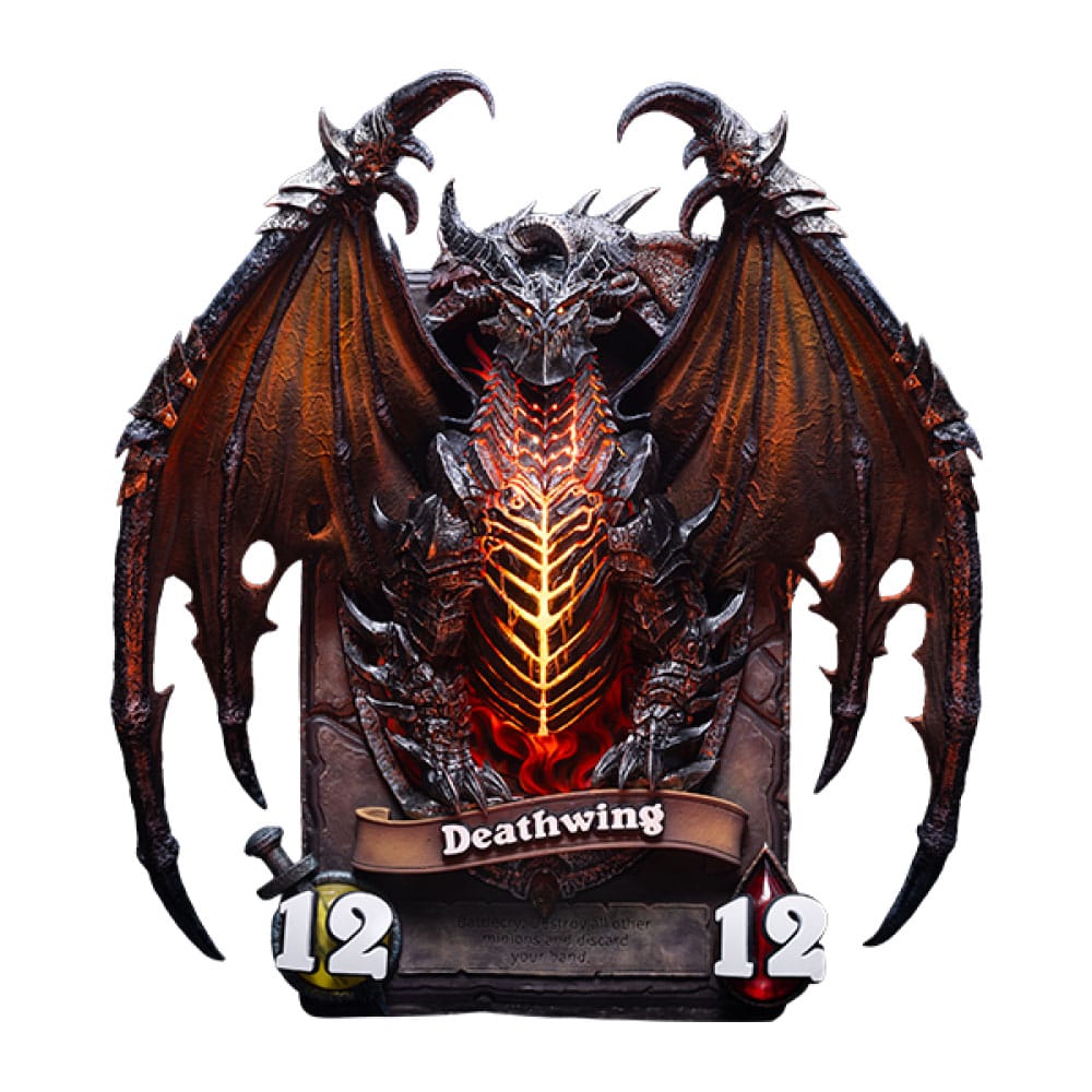 Hearthstone 3D Art Frame Statue Deathwing 34 cm