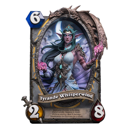 Hearthstone 3D Art Frame Statue Tyrande Whisperwind 31 cm Statues