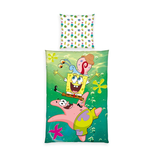 Spongebob Squarepants Duvet Set 135 x 200 cm / 80 x 80 cm