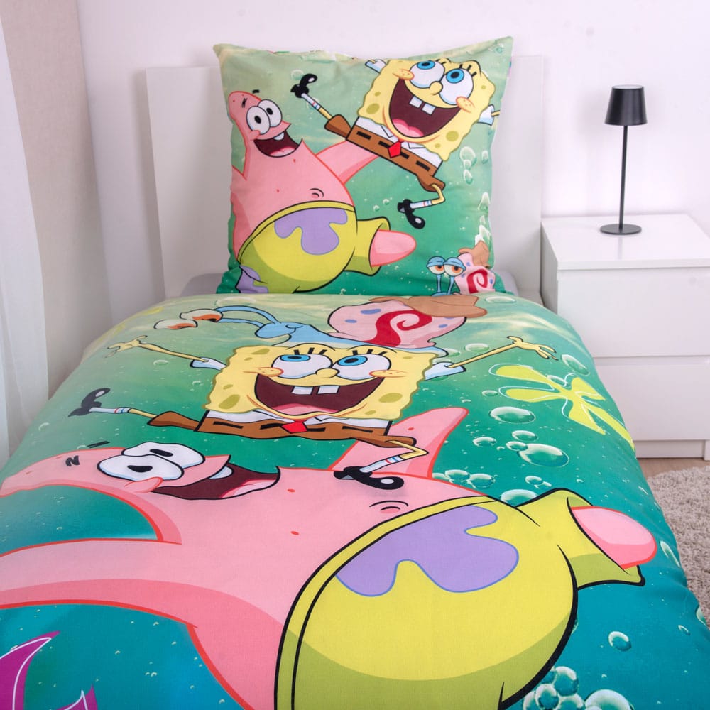 Spongebob Squarepants Duvet Set 135 x 200 cm / 80 x 80 cm
