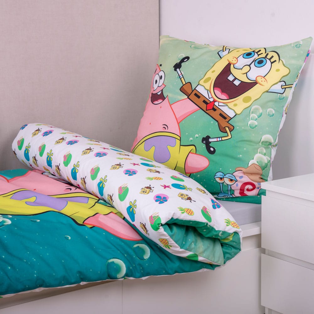 Spongebob Squarepants Duvet Set 135 x 200 cm / 80 x 80 cm
