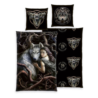 Anne Stokes bed linen Wolfs 135 x 200 cm