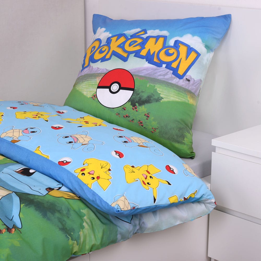 Pokemon Duvet Set Group A 135 x 200 cm / 80 x 80 cm Blankets & Duvets
