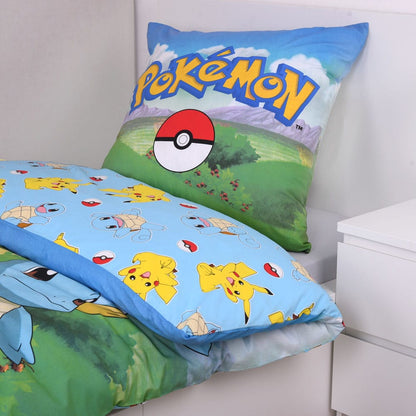 Pokemon Duvet Set Group A 135 x 200 cm / 80 x 80 cm Blankets & Duvets
